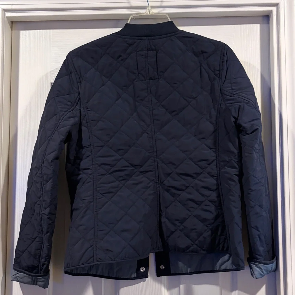 GAP Women's Dark Blue Quilted jacket size M new - Picture 5 of 7